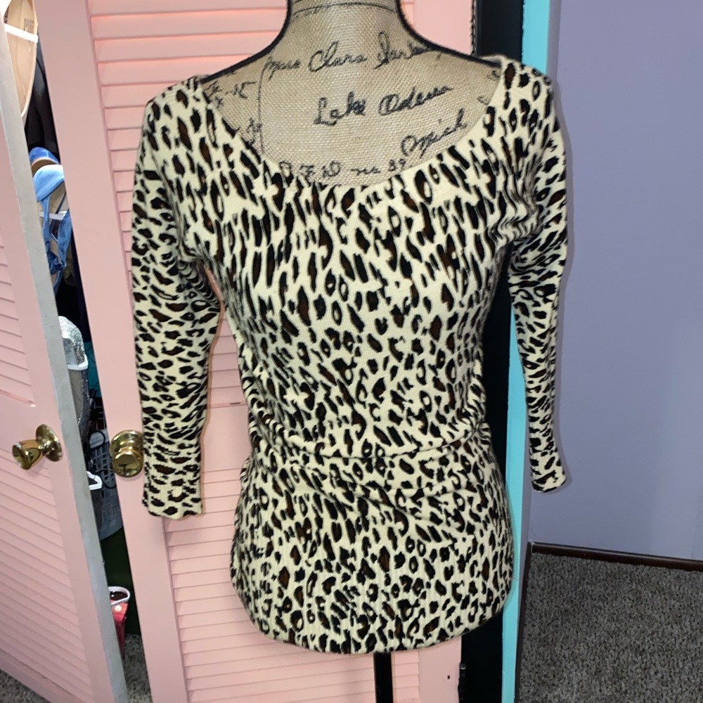Leopard Print Sweater